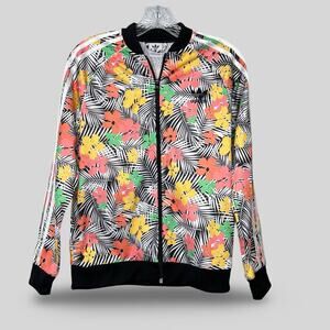 Adidas Girls Floral Track Jacket